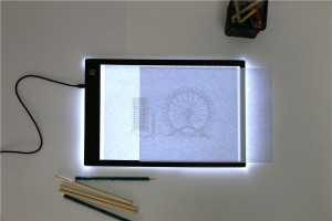 A4 LED Drawing Light Box Board Tracer Artist Light Pad