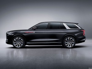 Hongqi E-HS9 electric cars 2022 new style auto ev Administrative payment