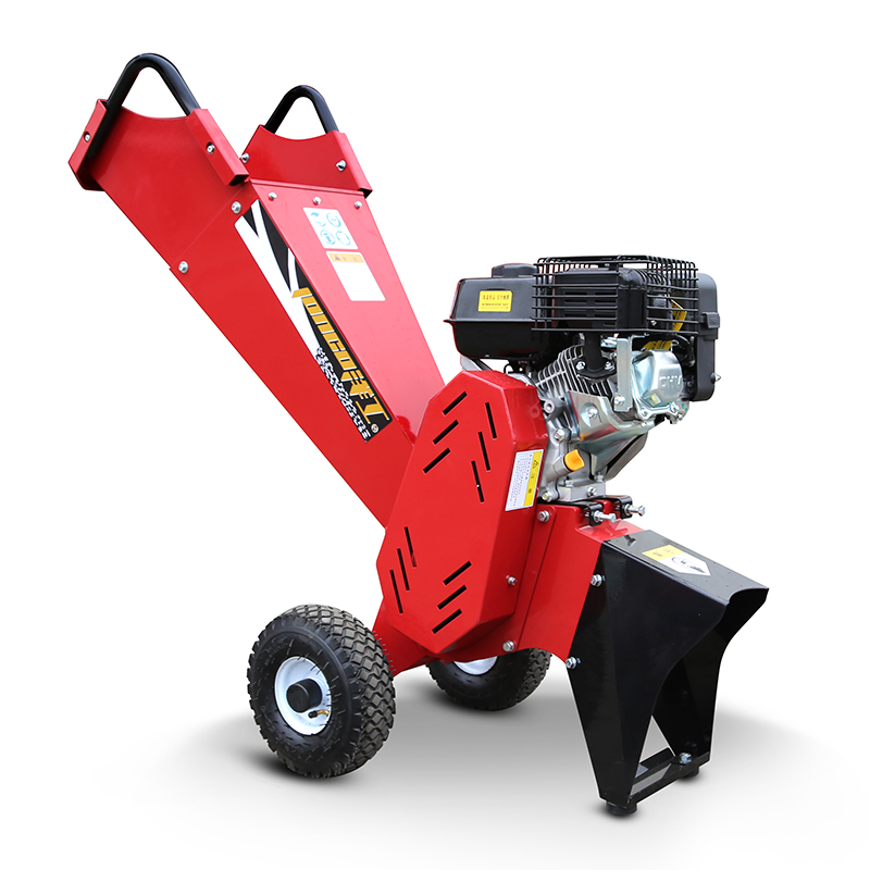 2 Inch Mobile Drum Wood Chipper With Gravity Feeding For Garden Cleaning.  (1)
