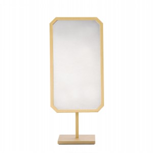 Hight quality rectangle shape alloy Rotation Mirrors Adjustable Mirror Makeup Mirror For Home Use