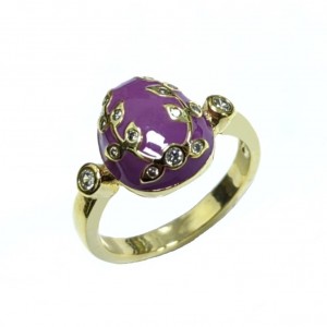 Cadou de Paște în stil rusesc, inel cu ouă Faberge, personalizat, personalizat
