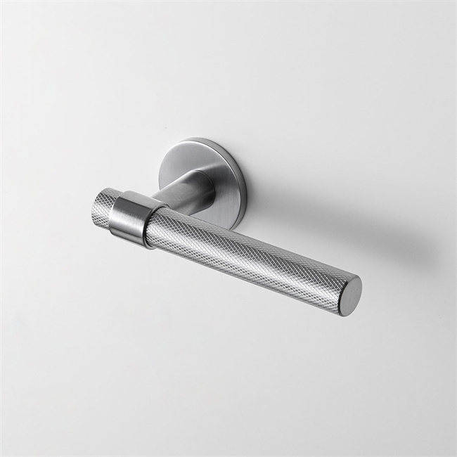Modern door handles are a good choice to interior bedroom decoration