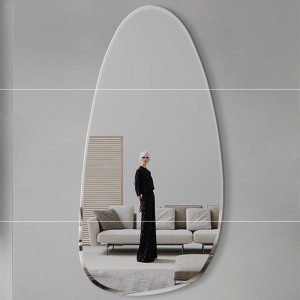Fitting Slimming Home Bedroom Floor Full Body Shaped Dressing Mirror