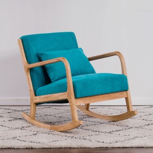 Nordic adult afternoon sleep balcony universal chair solid wood living room home leisure sofa rocking chair