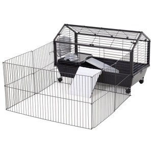 Sterner Pet Metal Main House Small Animal Shed Cage with Feeder 0244