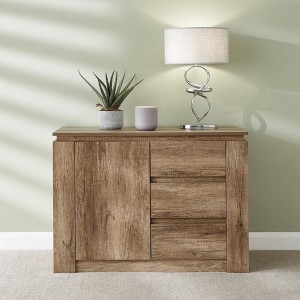 Modern Wood Color Living Room Multifunctional Storage Cabinet 0456