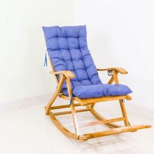 Nordic style casual armrests single sofa curved wooden lounge chair showing back chair 048