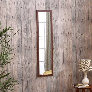 HD wooden hanging mirror bathroom mirror modern minimalist dressing mirror floor dressing mirror Full-length mirror