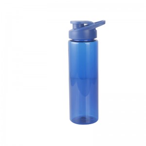GRS New Design Travel Safety Bpa Free Bottiglia d'acqua in plastica Logo persunalizatu