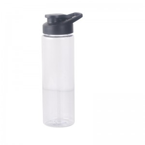 GRS New Design Travel Safety Bpa मोफत प्लास्टिक पाण्याची बाटली कस्टम लोगो