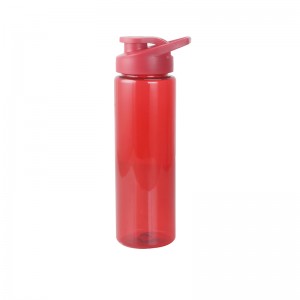 GRS New Design Travel Safety Bpa مفت پلاسٹک پانی کی بوتل حسب ضرورت لوگو