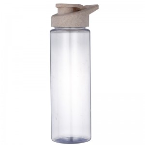 Logotip personalitzat d'ampolla d'aigua de plàstic sense Bpa de disseny nou de GRS