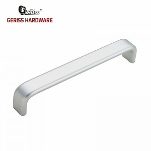 Matte aluminium alloy modern simple design furniture hardware drawer handle
