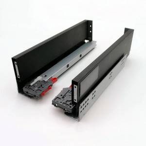 Super Lowest Price Underneath Drawer Slides - Double Wall Slim Box Drawer System – Yangli