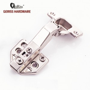 3D adjustable 45° special angle clip-on hydraulic soft close cabinet door hinge