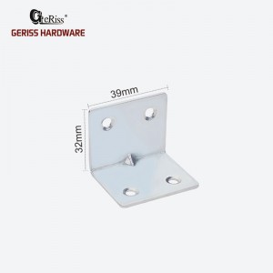 4 Counterbore hole furniture connection accessories corner brace support angle bracket