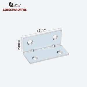 Stronger thickness heavy duty angle bracket for furniture cabinet connection