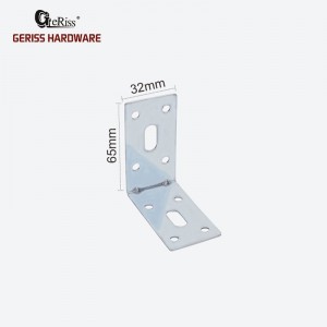 Adjustable angle bracket corner brace support for furnitrue cabinet connection