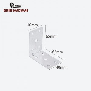 Cabinet connnection fitting 90 degree right angle bracket corner support