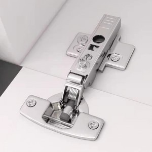 4D Adjustable clip-on soft close concealed door hinge