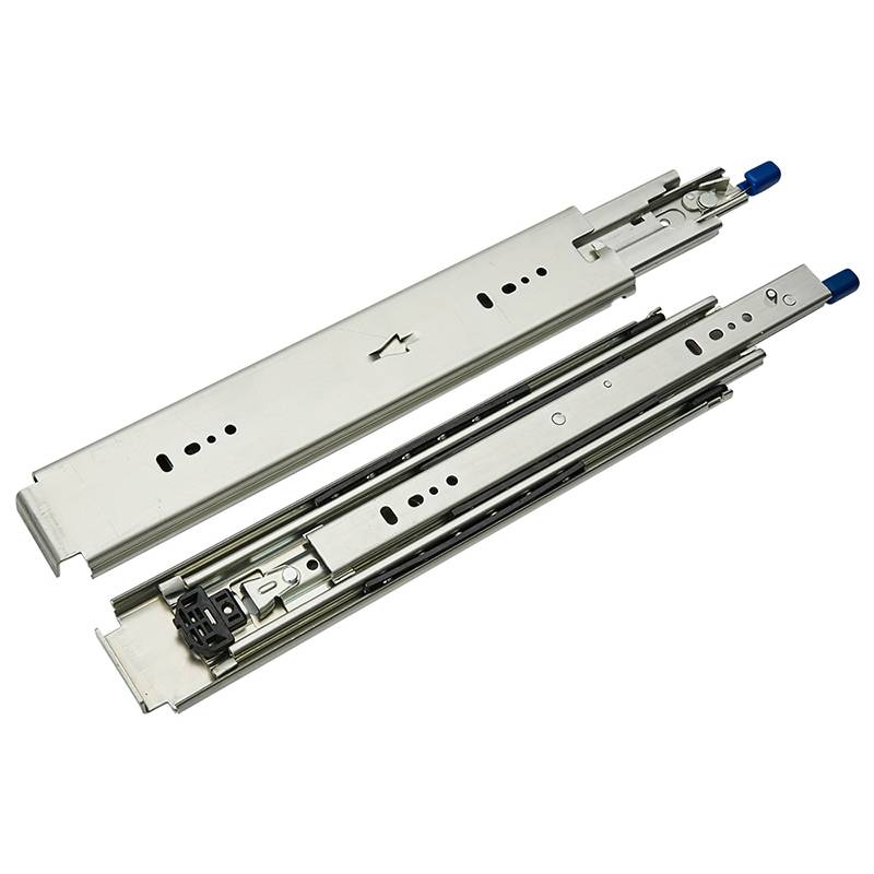 factory low price 4009 Ball Bearing Telescopic Channel Drawer Slide Machinery - 500lbs lock in lock out heavy duty tool box cabinet telescopic channel 76mm drawer slide – Yangli