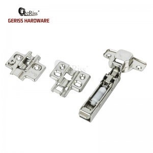 High quality clip-on soft close cabinet door hinge with 3D adjustable mechanism