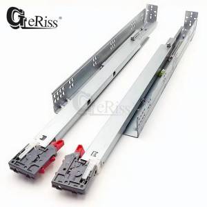 Chinese wholesale Kitchen Cabinet Undermount Drawer Slides - American Style Full Extension Soft Closing Undermount Drawer Slide (With Front Connectors And Back Connectors) – Yangli
