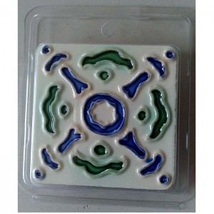 Chinese Professional Decorative Handmade Ceramic Tile Clown - Fridge Magnet – Yanjin