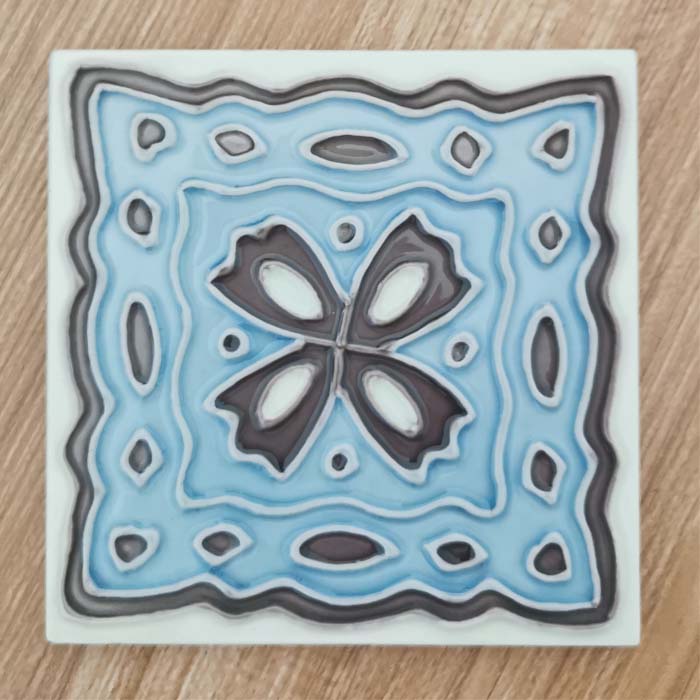 2020 Good Quality Handmade Ceramic Decoration Tiles Manufacturer - Ceramic Coster Tile 4×4 – Yanjin