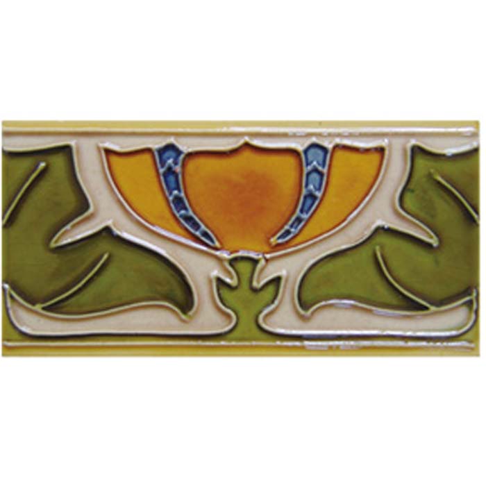 Well-designed Tube Lining Victorian Wall Tile - Ceramic Decorative Tiles Border – Yanjin
