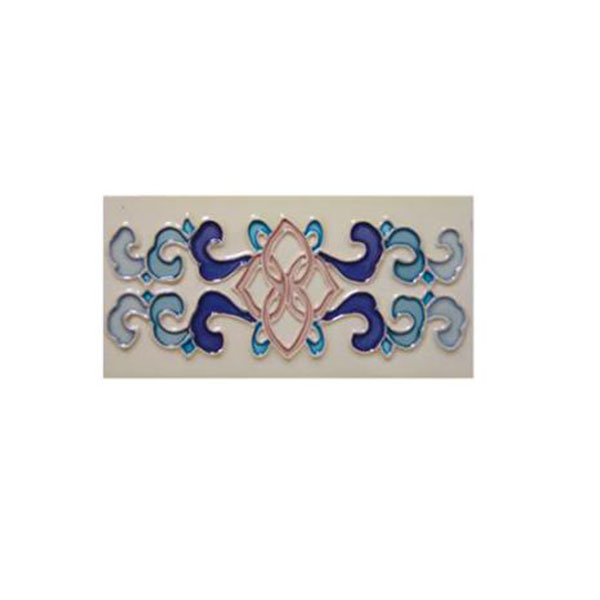 OEM/ODM China Handpainted Ceramic Coaster - Ceramic Decorative Tiles Border – Yanjin detail pictures