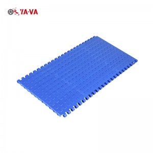 YA-VA Cleated Modular Conveyor Belt for easy clean