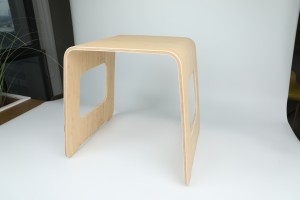 Bamboo Stackable Dining Bench, Simple Creative ...