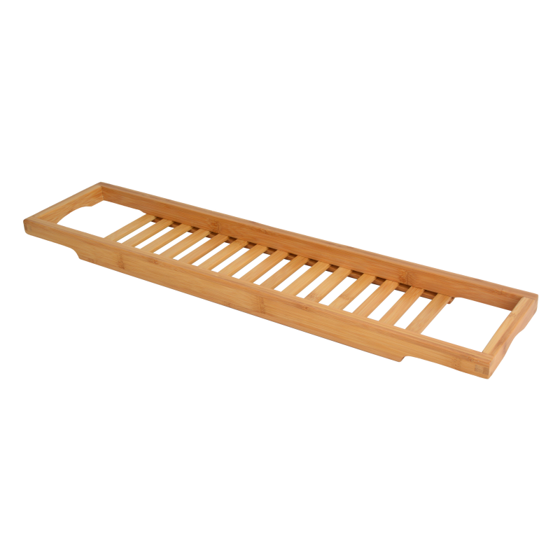 Bamboo Wooden Expandable Bath Bathtub Tray With Extending Sides