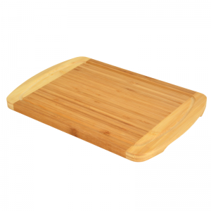 Bamboo Two-Toned Cutting Board Set With Groove