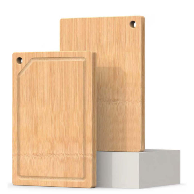 Bamboo Wooden Chopping Board With Hole And Groove