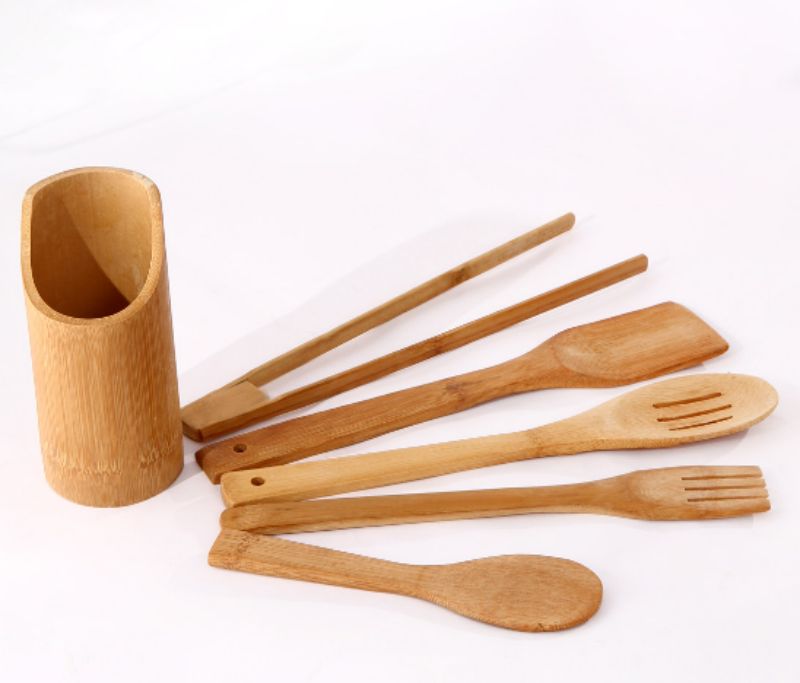 4 спосабу догляду за кухонным посудам з бамбука