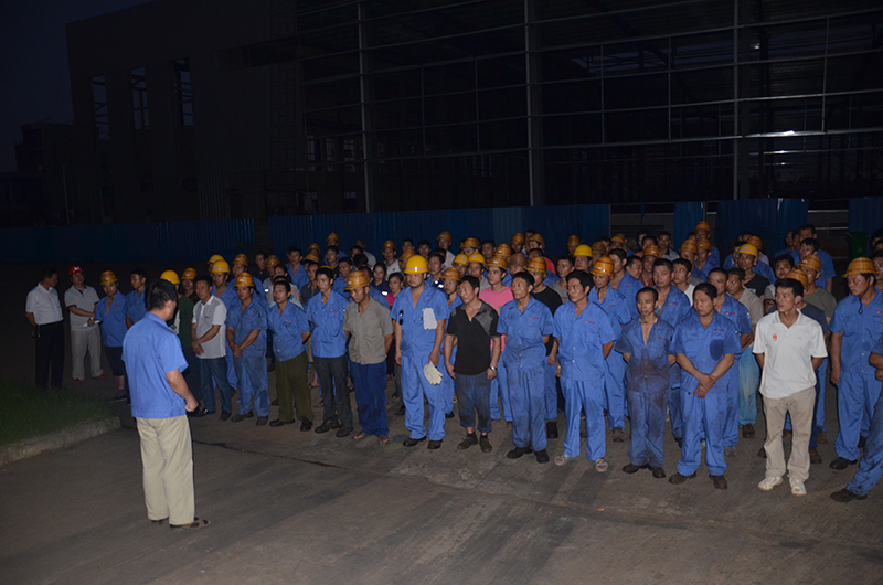 Evening Meeting of workers