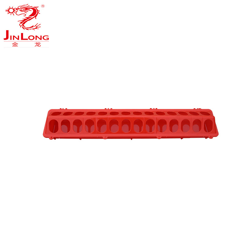 Wholesale Chicken Feeder With Legs - HDPE material feeder chicken feeding pigeon feeding trough water long type feeder supports customization – Longlong
