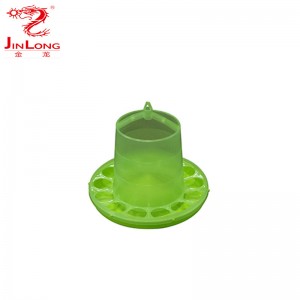 Jinlong Brand Virgin PP material Europe style poultry hopper chicken feeding equipment in any color/FTN-2,FTN-4,FTN-8,FTN-12