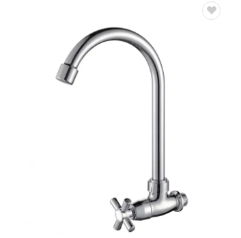 bathroom faucet ABS plastic modem kitchen faucet long neck industrial style satin kitchen taps