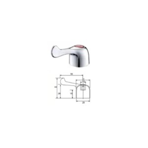 China wholesale Laminar Flow Aerator Factory –  Universal Shower Bathroom Antique Bathtub Faucet Handles – Yuanchenmei