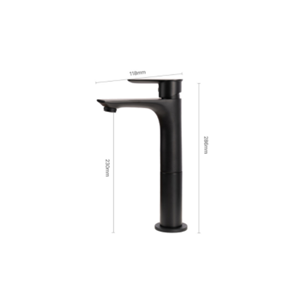 Single Hole Bathroom Washbasin Single Lever Sink Brass Copper Basin Faucet and accessories Hot and Cold Water Mixer Tap