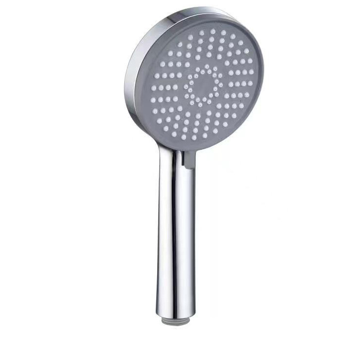  ABS Chrome Double Boost Pressure Design Handheld ShowerHeads Fit High Pressure Shower Head with Hose