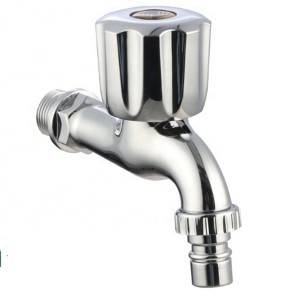 China wholesale Screen In Faucet Factories –  ABS Plastics Chrome Bibcock Wall Mounted Taps for Wash Machine – Yuanchenmei