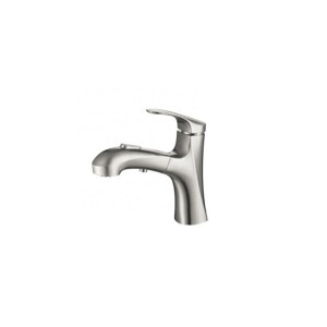 OEM High Quality Hot Cold Drinking Water Faucet Suppliers –  Multifunctional Zinc Alloy deck mounted single hole pull out bathroom faucets Basin Faucets with spray gun – Yuanchenmei