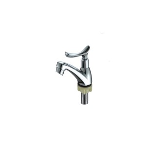 China wholesale Faucet Spout Manufacturers –  Cross-border wholesale emperor hat handle zinc alloy body copper valve core bathroom sink fauce – Yuanchenmei