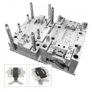 Customized injection mold for laptop accessory support