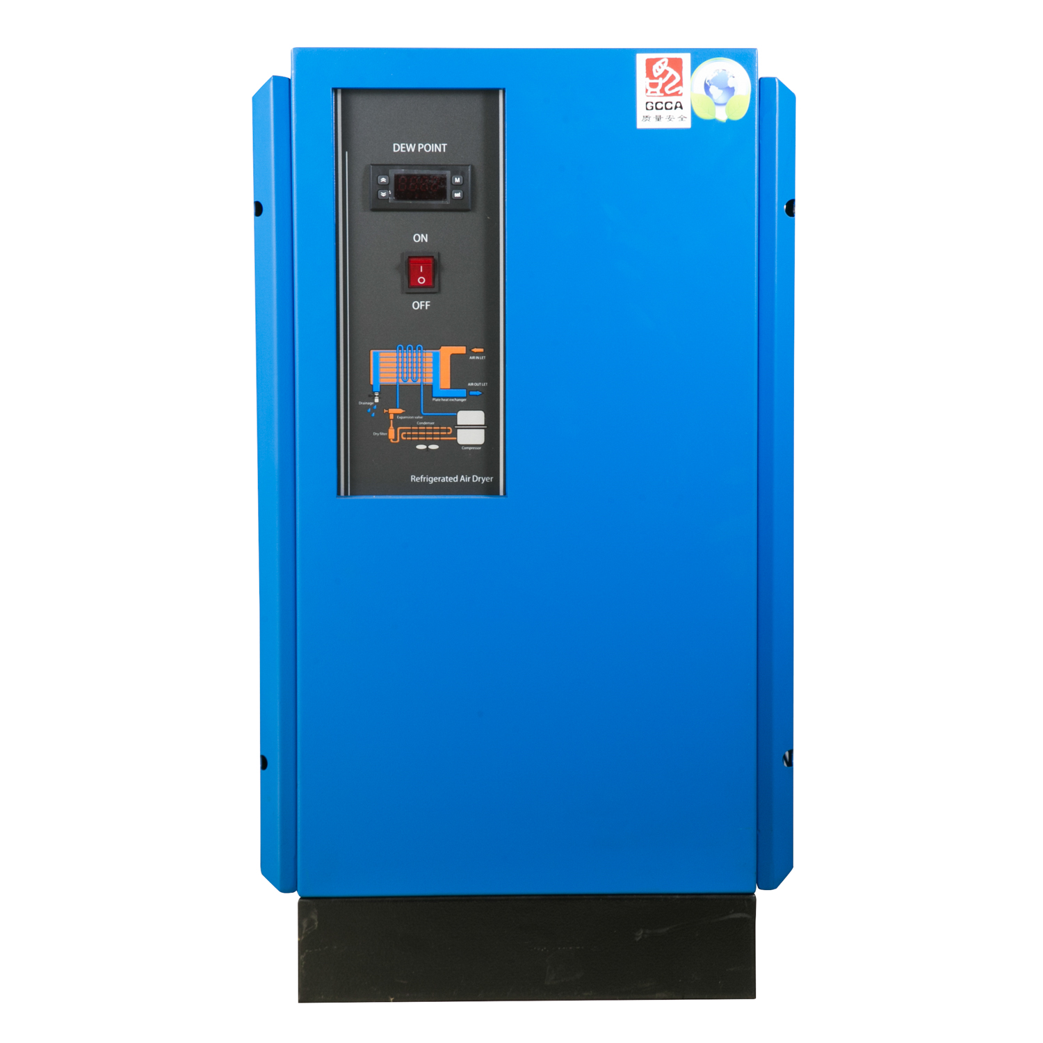 What are the characteristics of low pressure refrigerated air dryer?