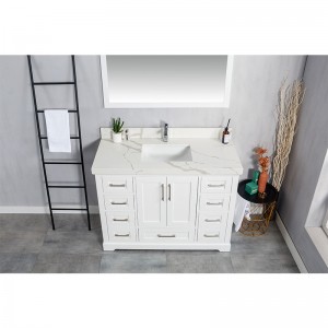 42inch White Shaker Cabinet Cupc Certified Sink